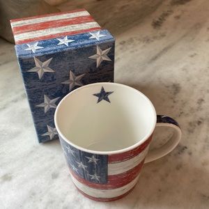 American flag July 4 mug